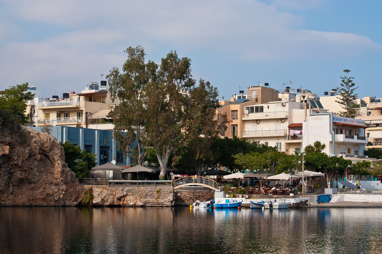 greece  agios nikolaus  port city free photo