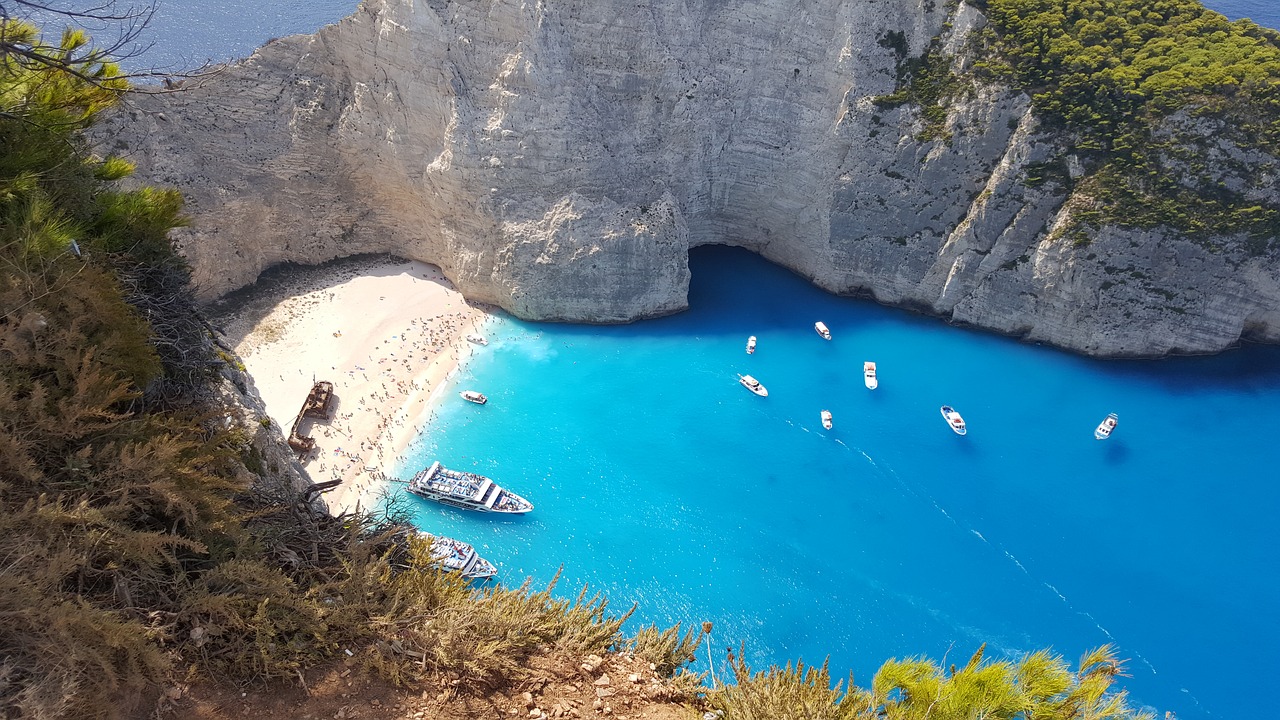 greece  sea  blue free photo