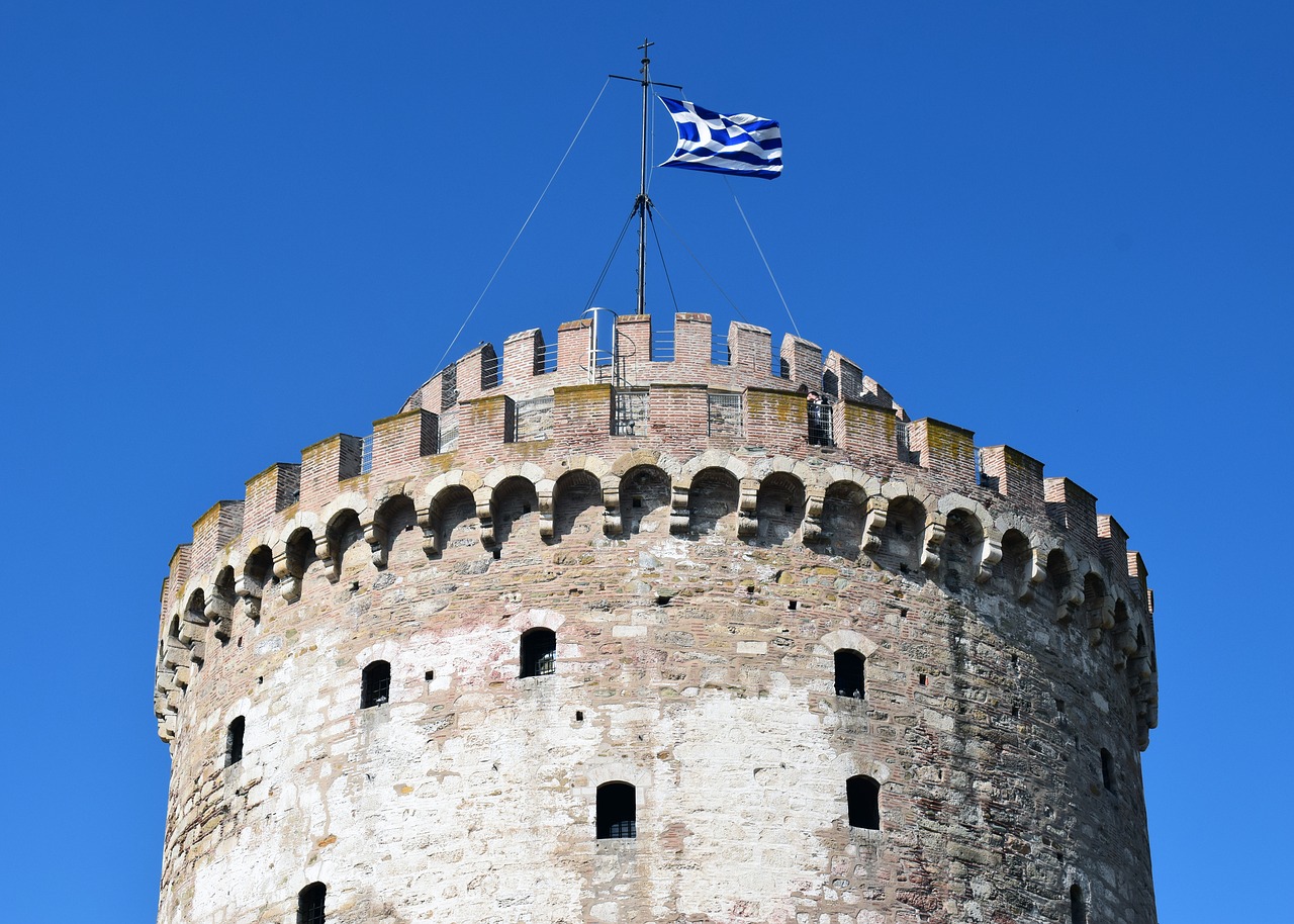 greece  thessaloniki  white tower free photo