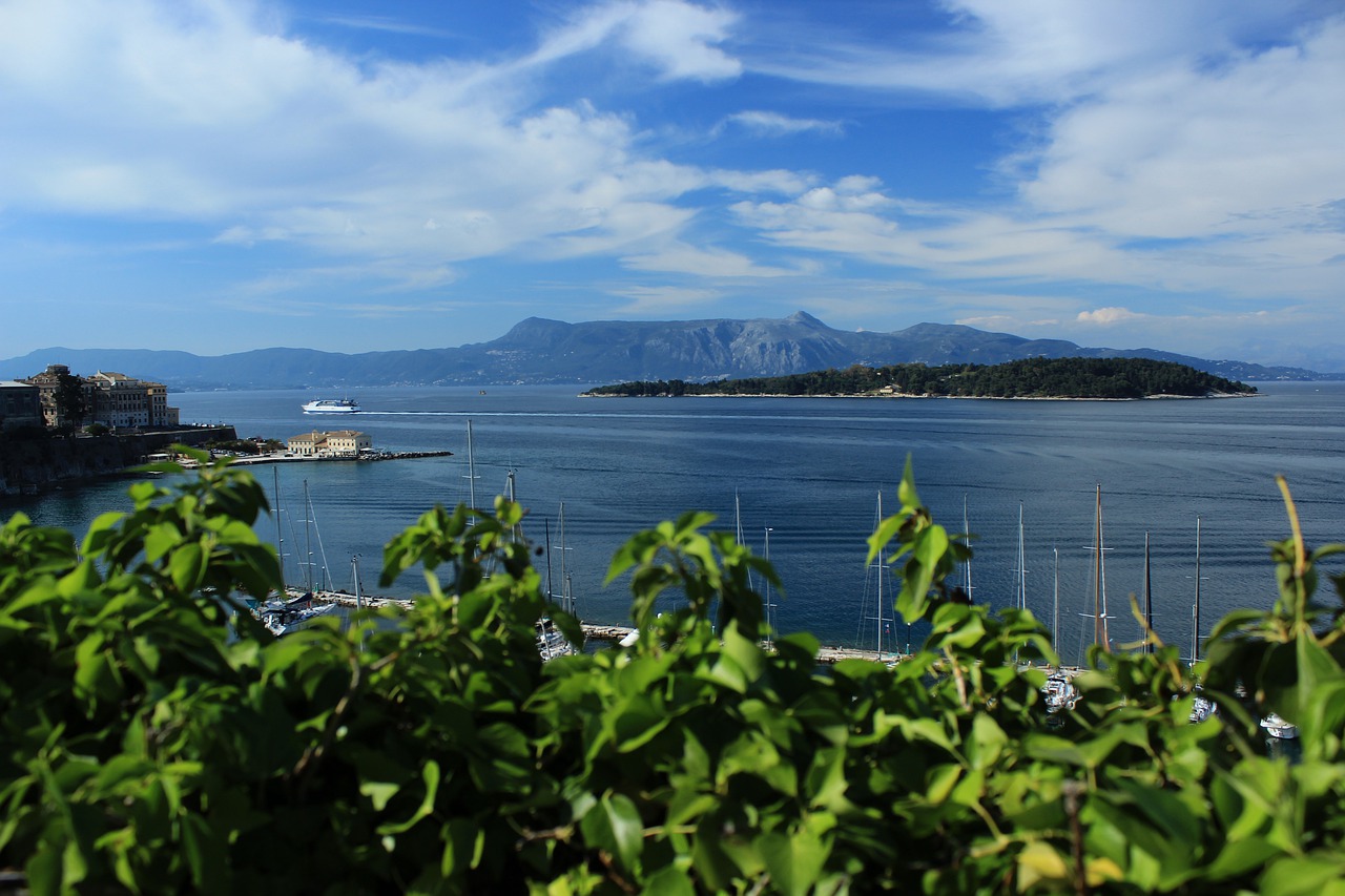 greece  corfu  sea free photo