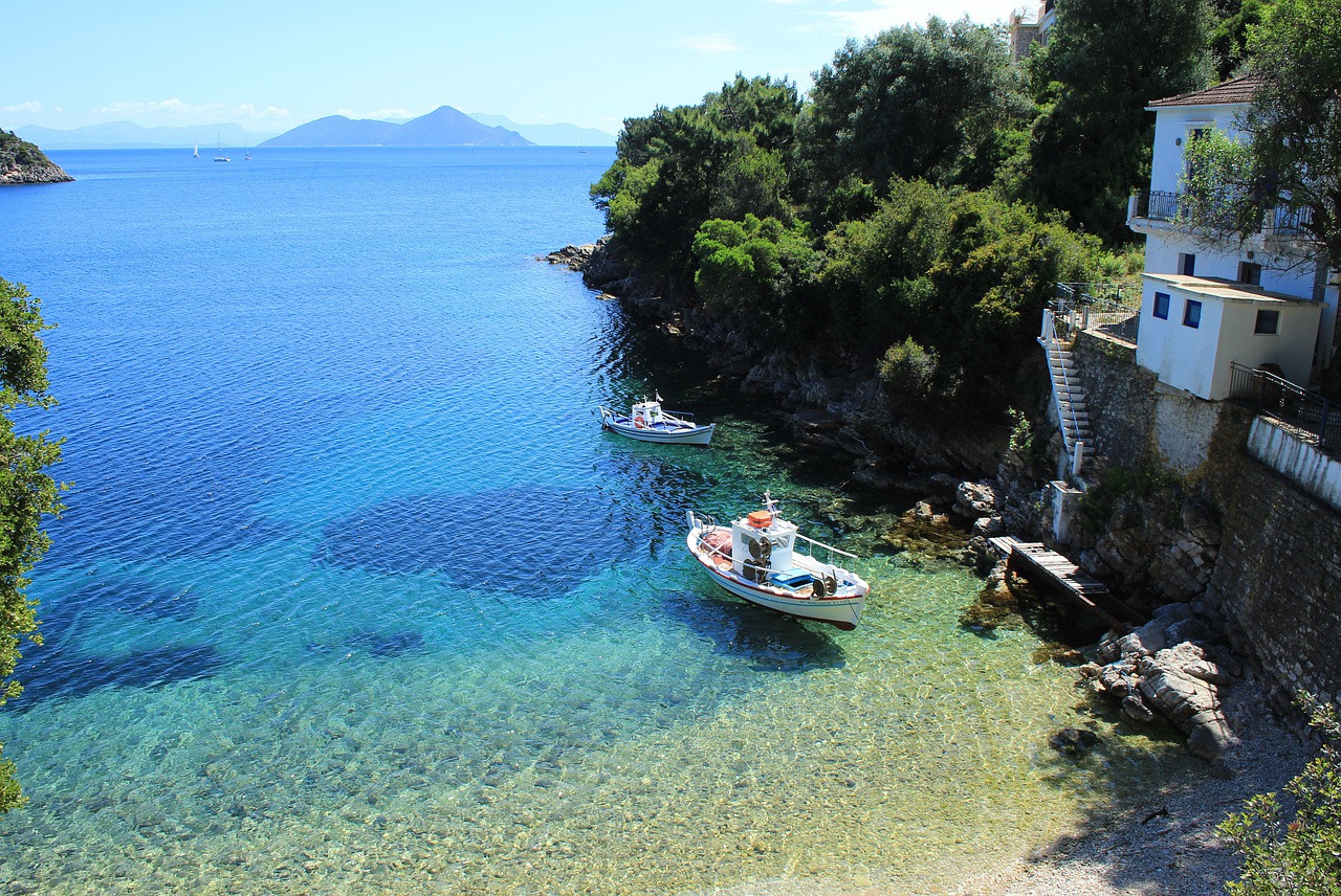 greece  sea  boat free photo