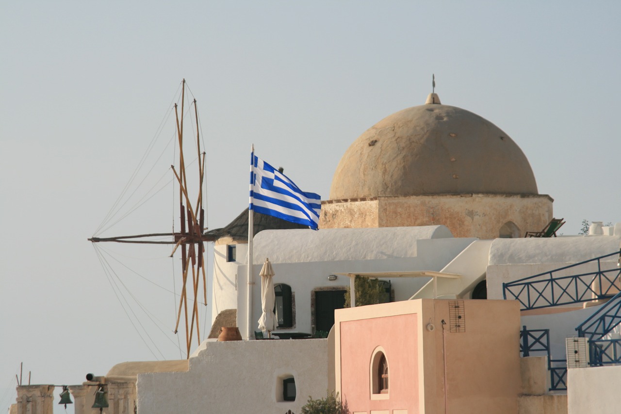 greece santorini cyclades free photo