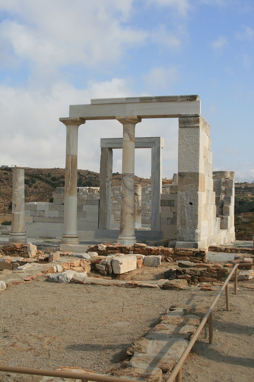 greece architecture the old town free photo