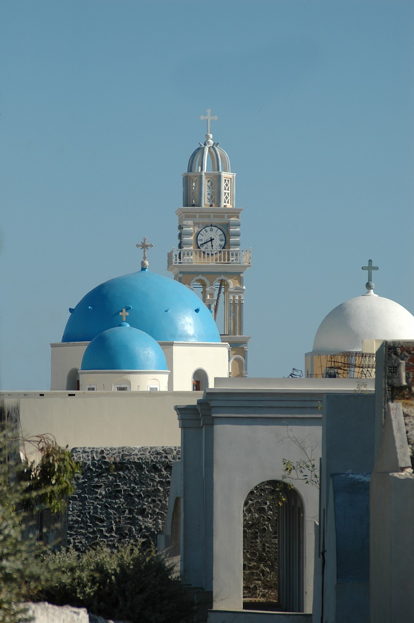 greece santorini architecture free photo