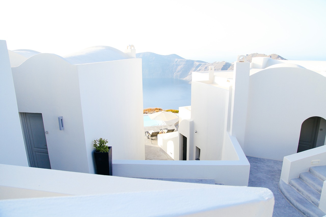 greece architecture home free photo