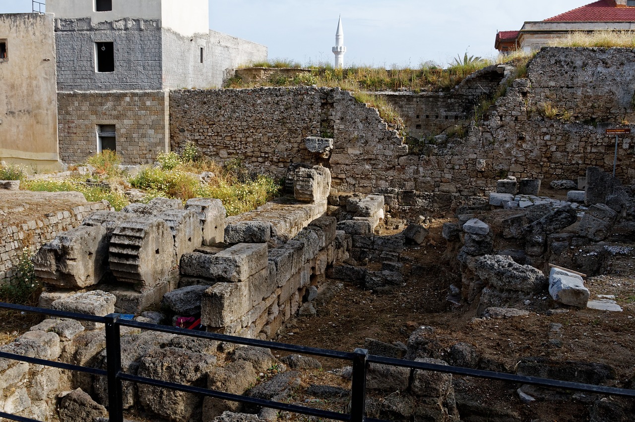 greece rhodes stone free photo