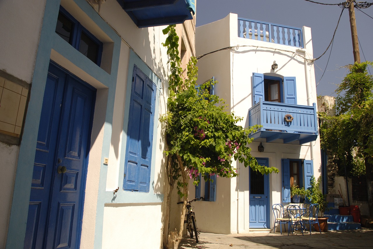 greece authentic blue free photo