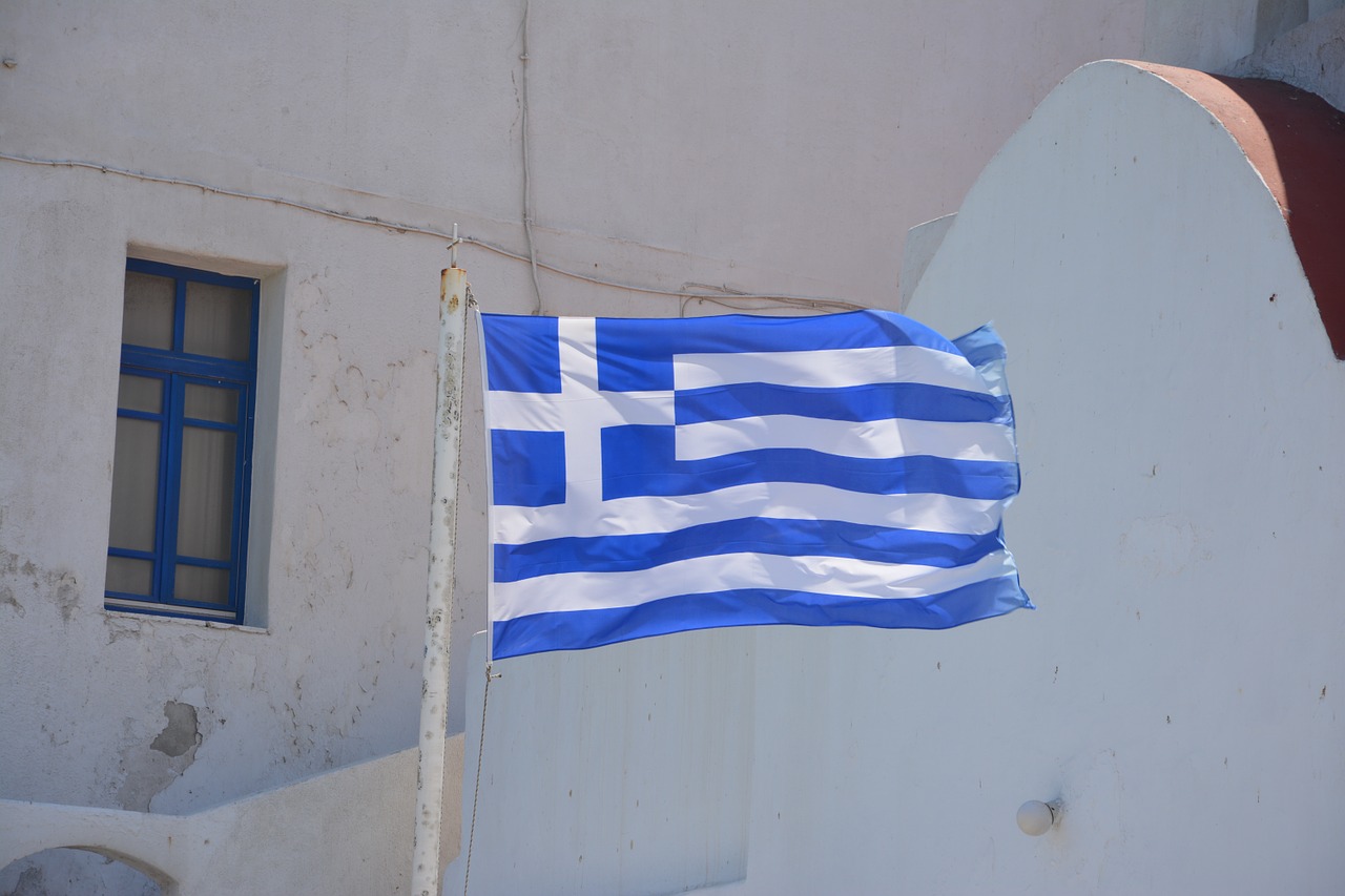 greece flag greek free photo