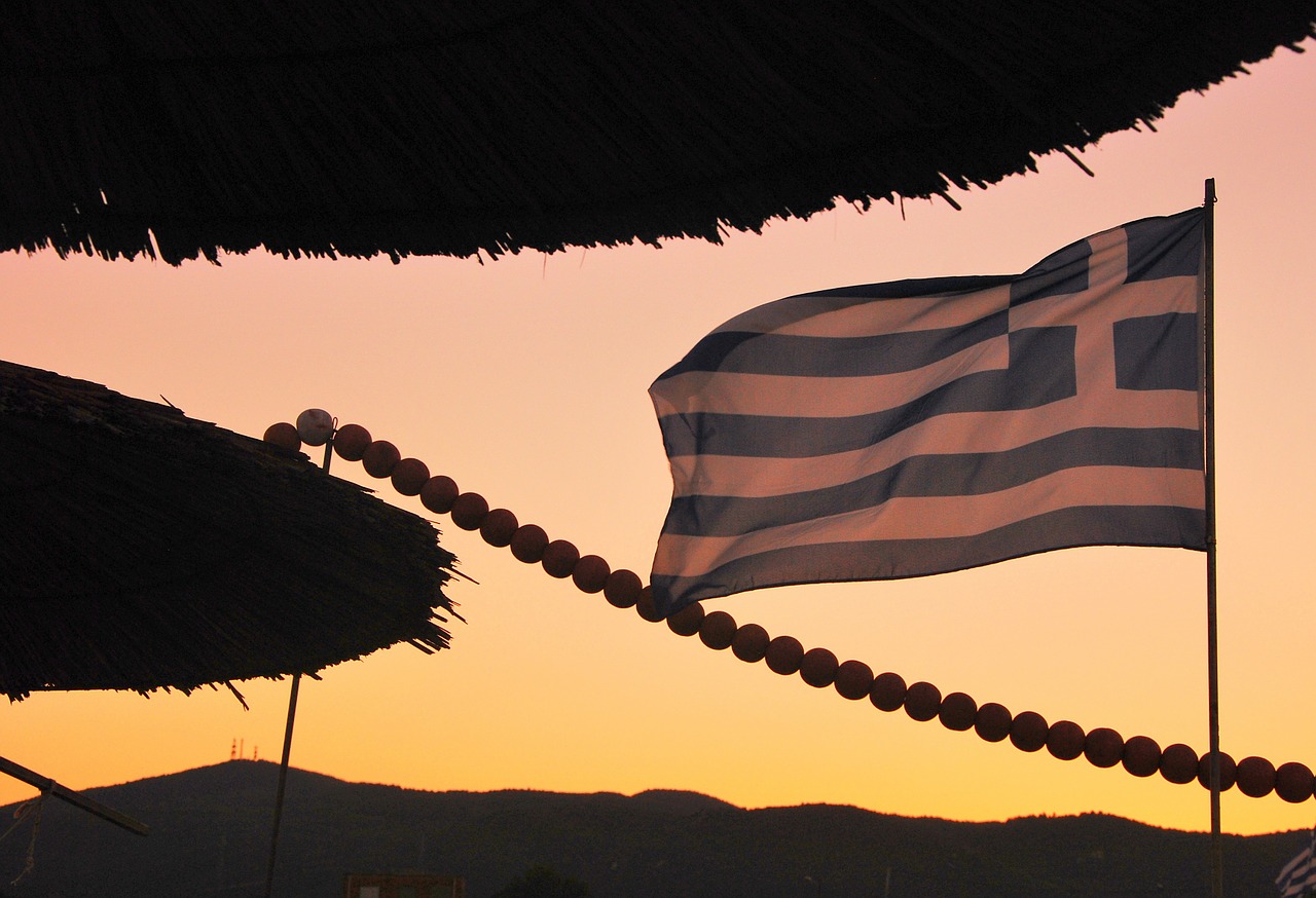 greece flag greek free photo