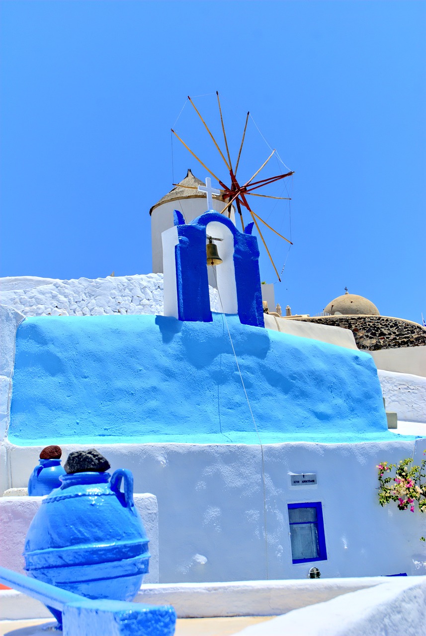 greece santorini beach free photo