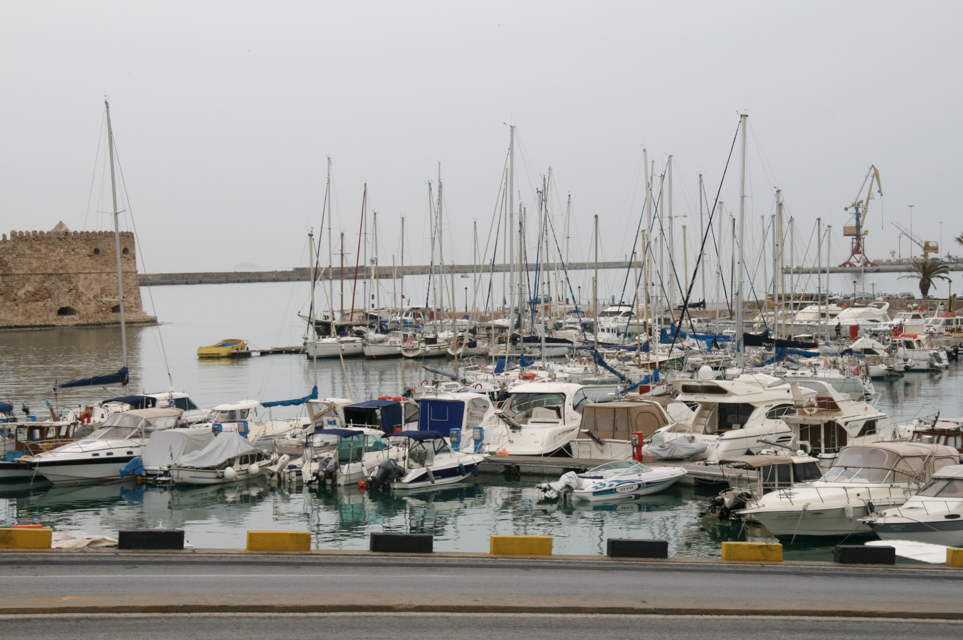 greece fishing boats free photo