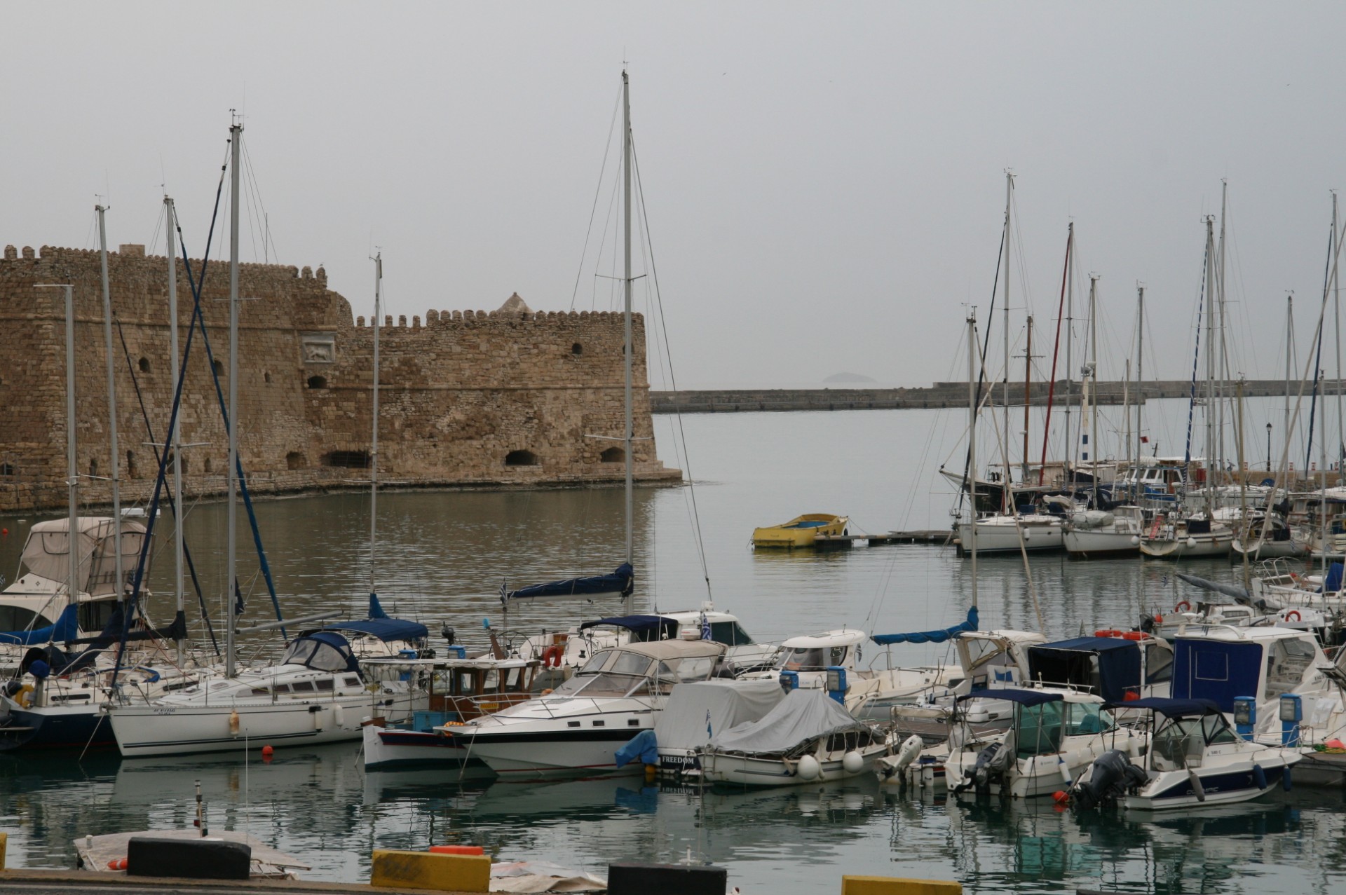 greece fishing boats free photo