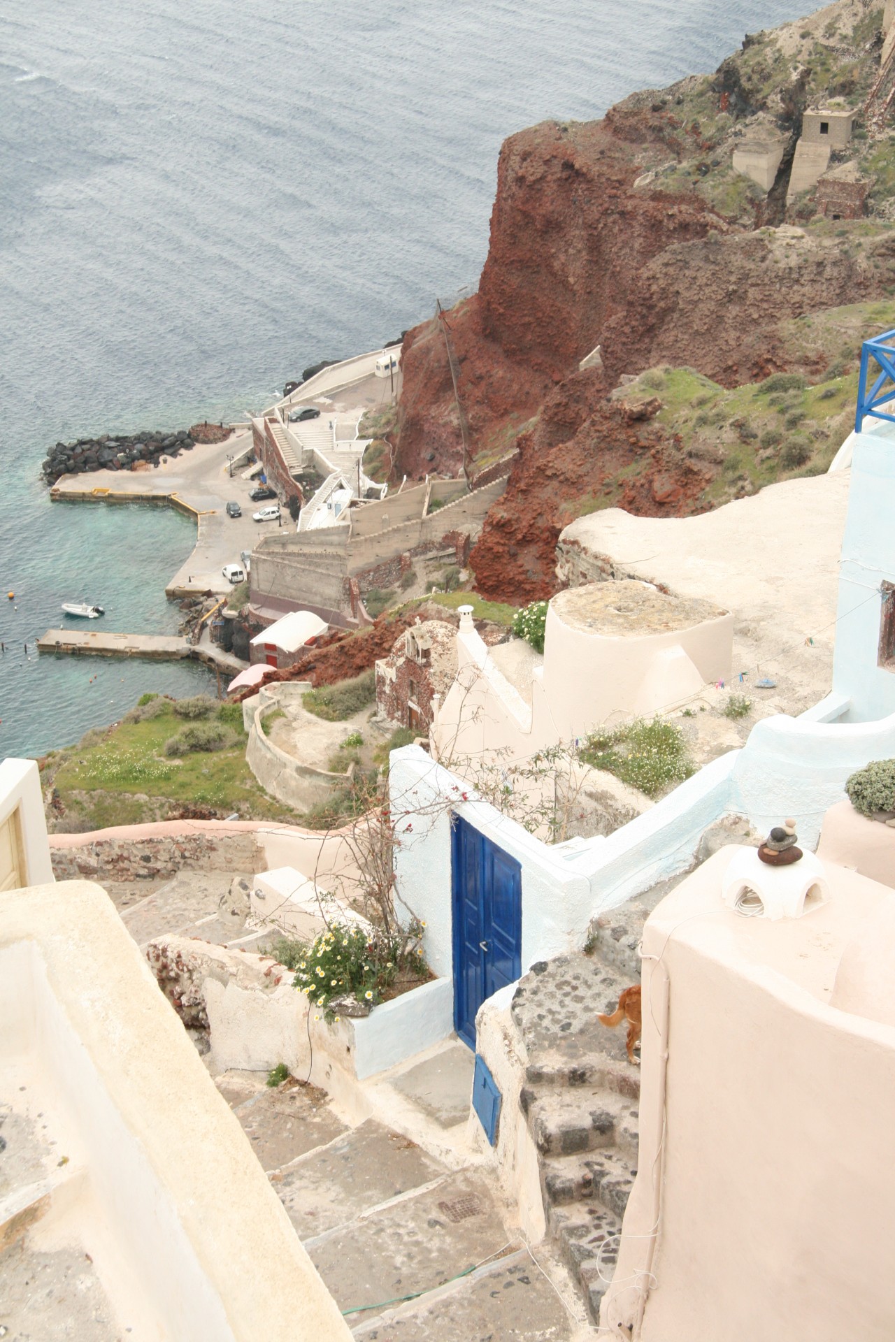 greece santorini home free photo