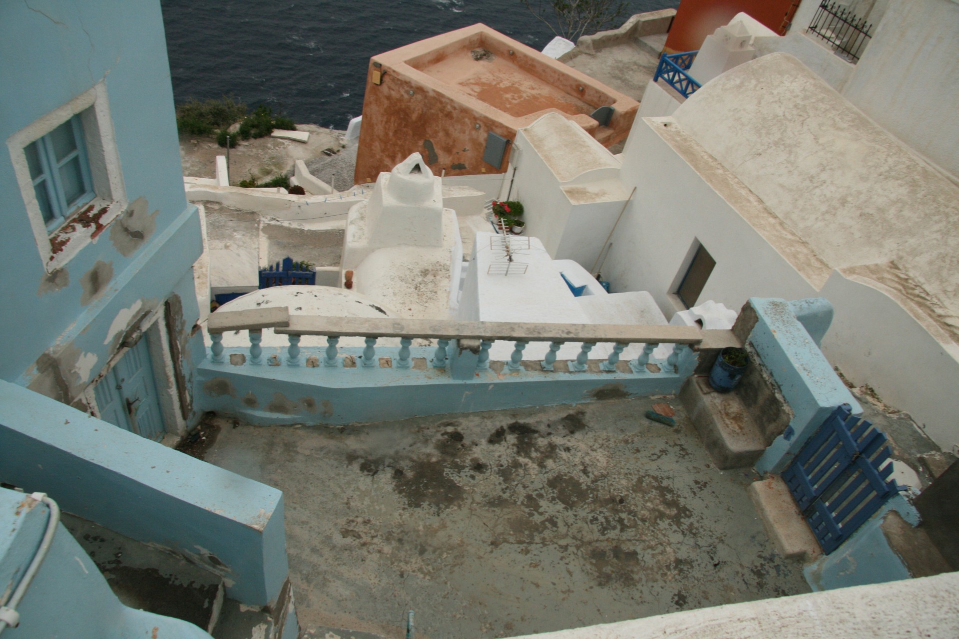 greece santorini home free photo