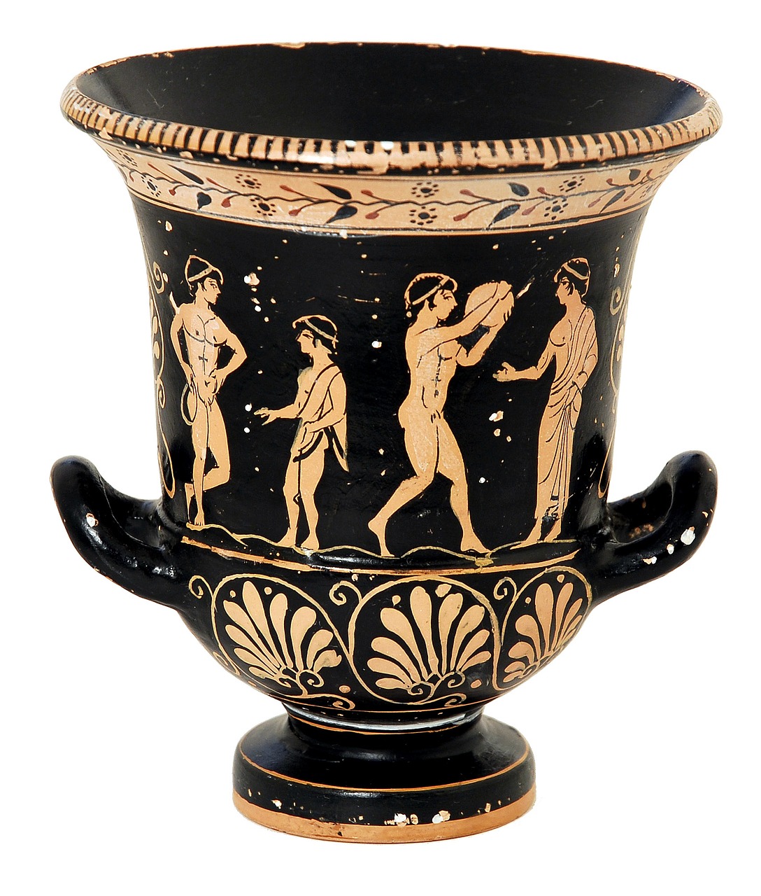 greek vase replica free photo