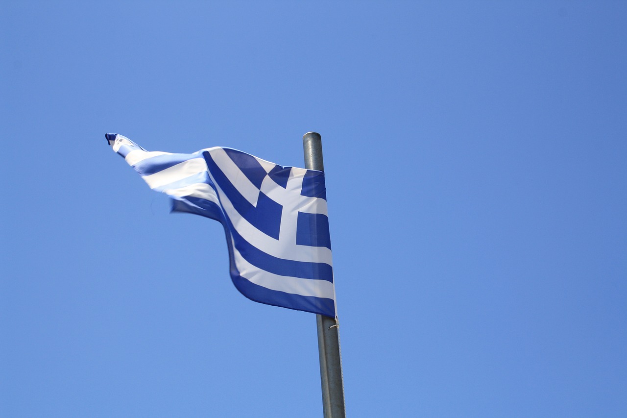 greek flag marine free photo