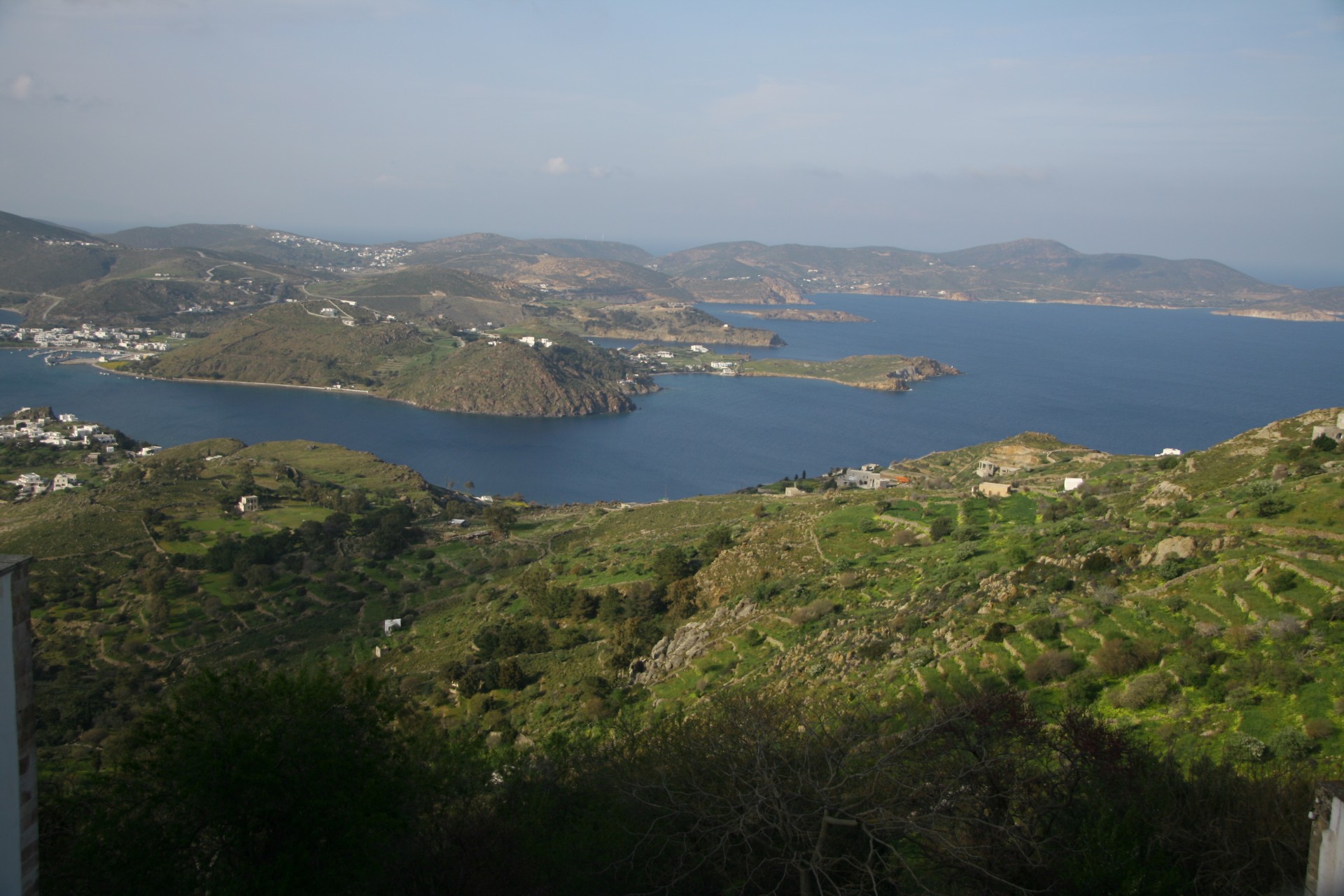 greek island patmos free photo