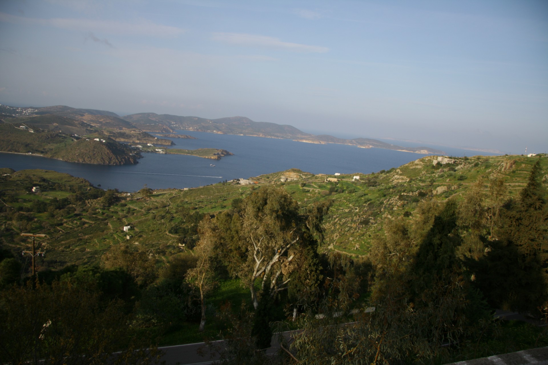 greek island patmos free photo