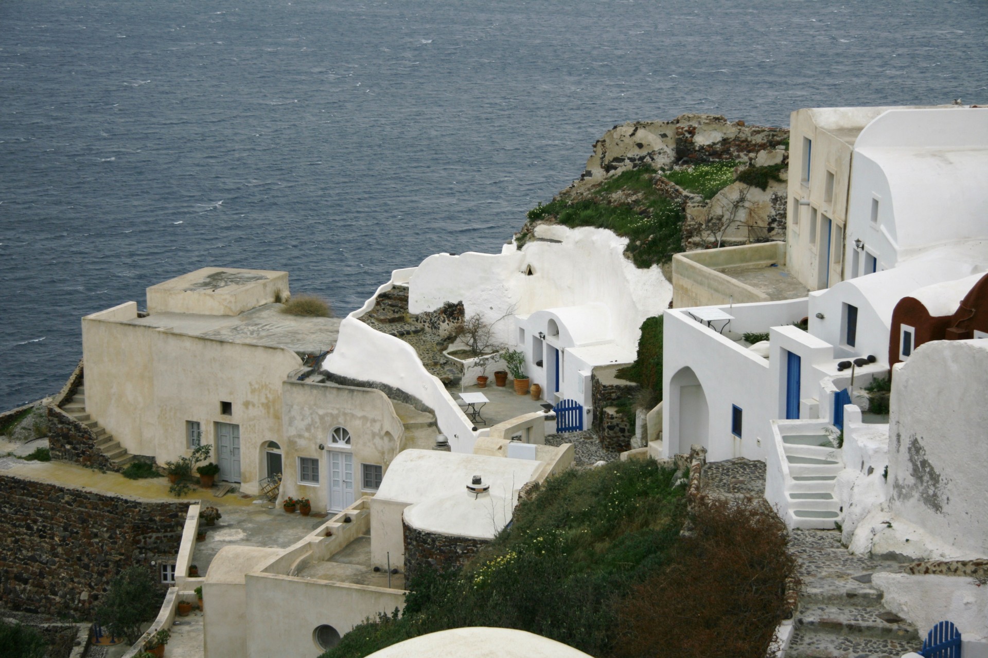 greek island santorini free photo