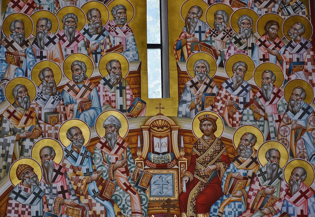 greek orthodox art church free photo