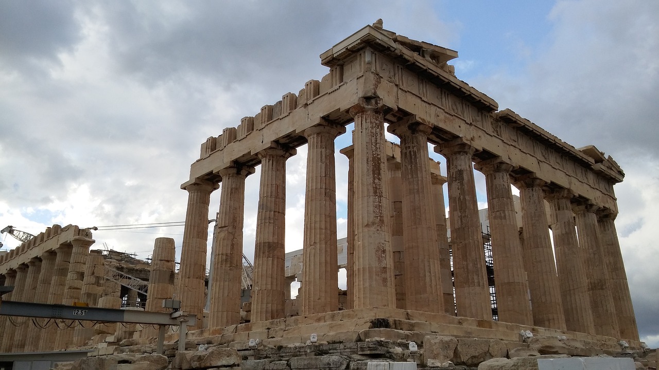 greek temple greece architecture free photo