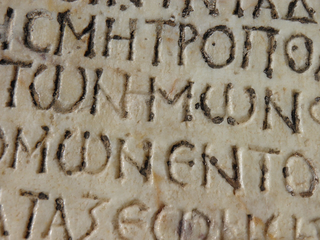 greek writing engraving stone free photo