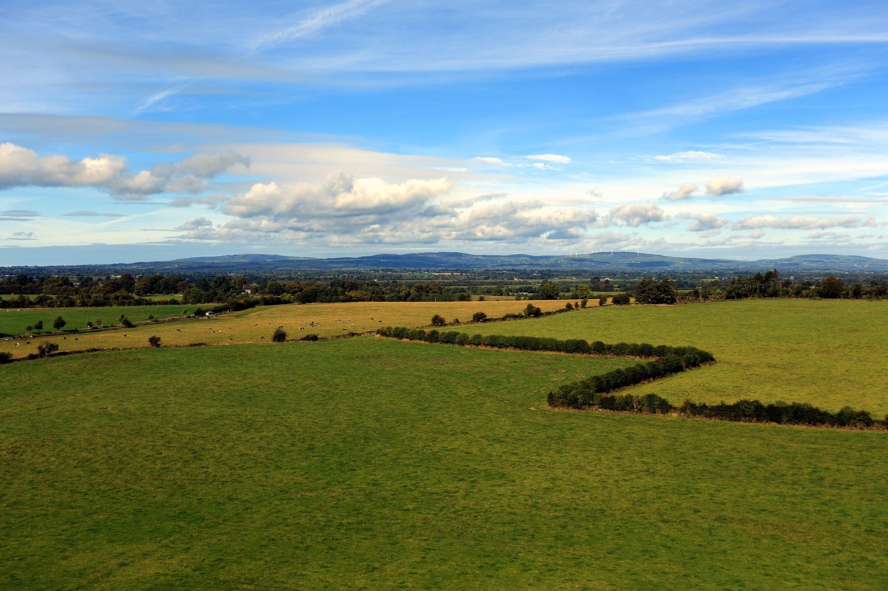 green wide ireland free photo