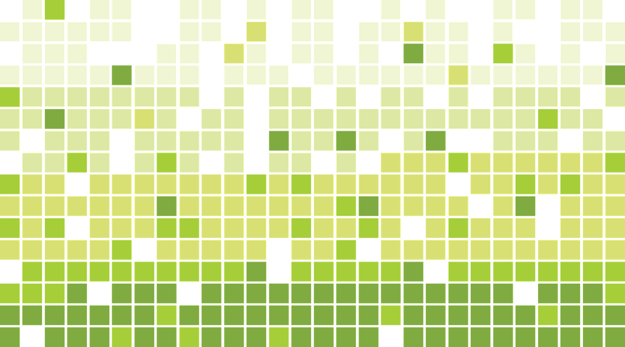 green mosaic squares free photo