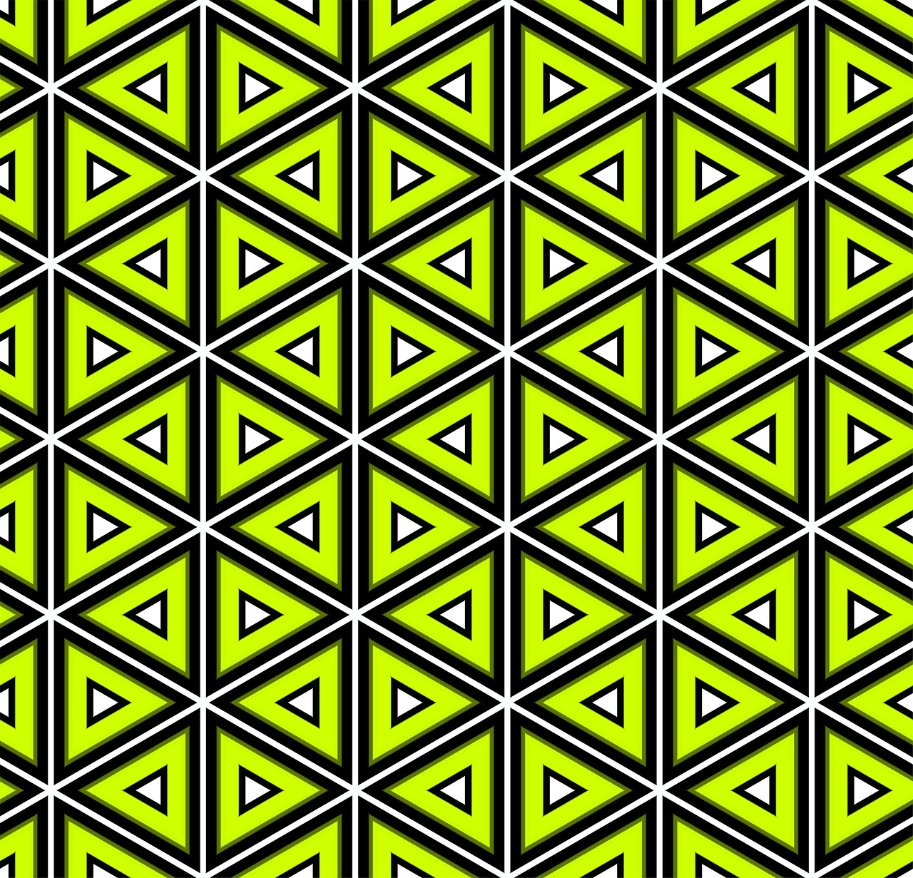 green pattern triangles free photo