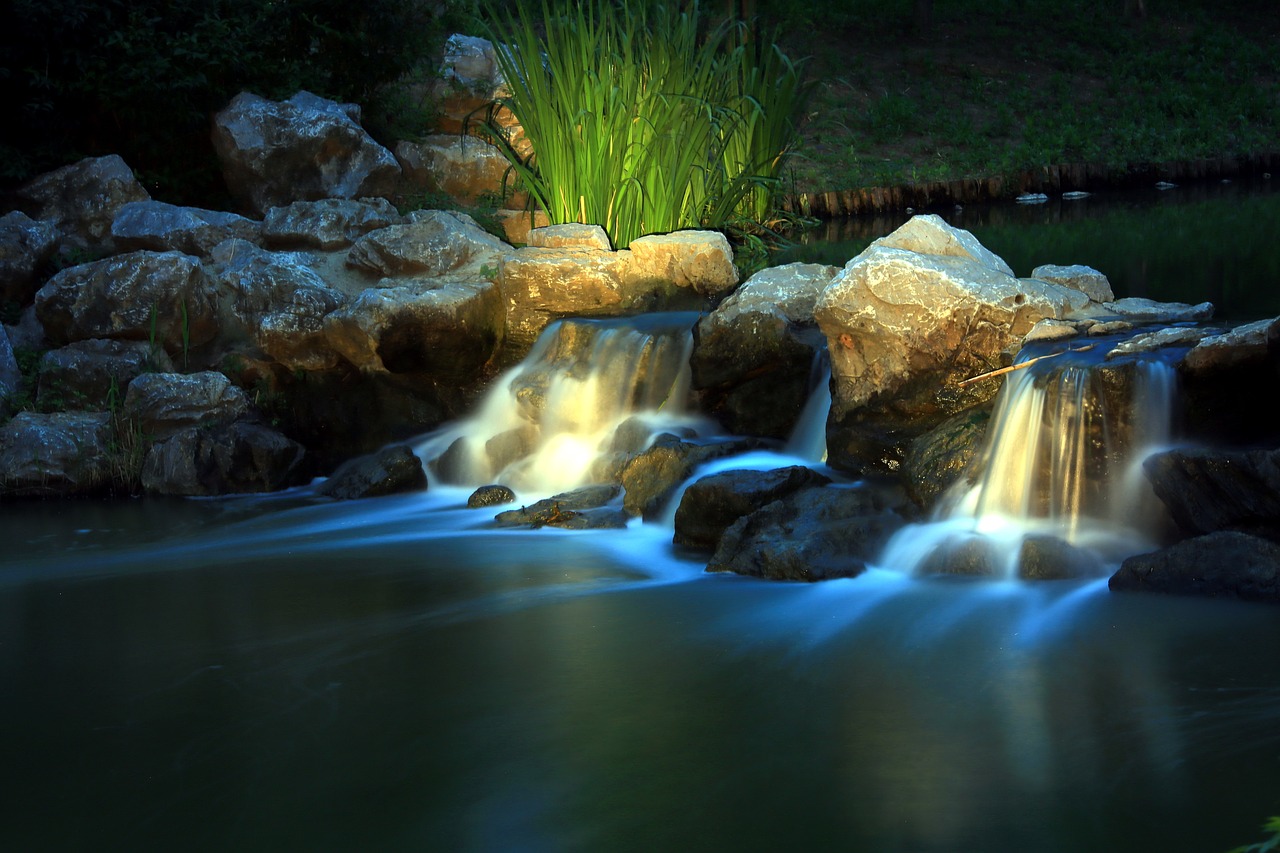 green water stone free photo