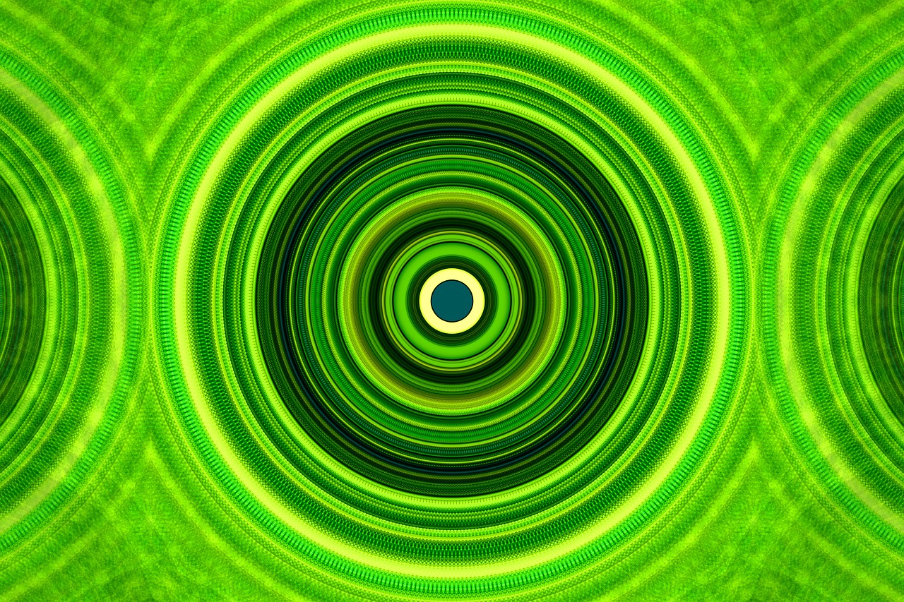 green pattern abstract free photo