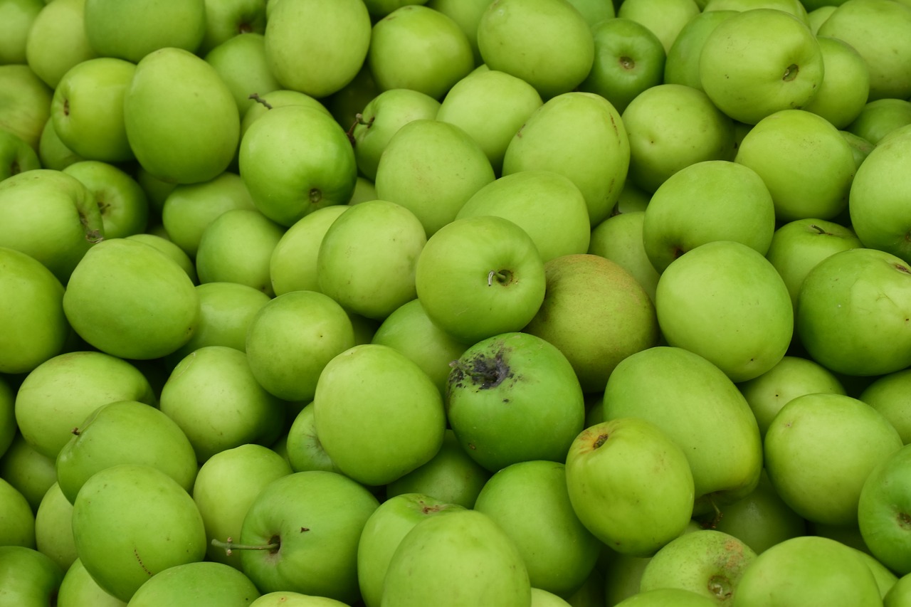 green fruit texture free photo