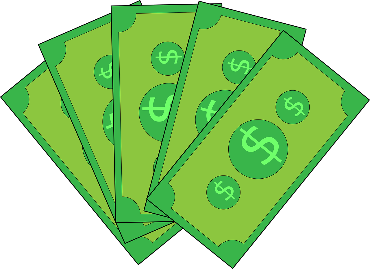 green money finance free photo