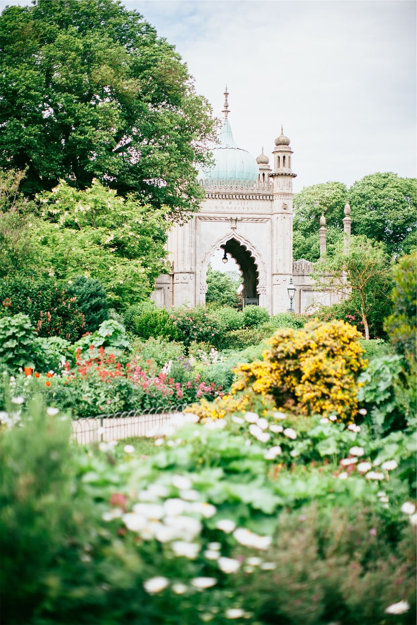 green garden flowers free photo