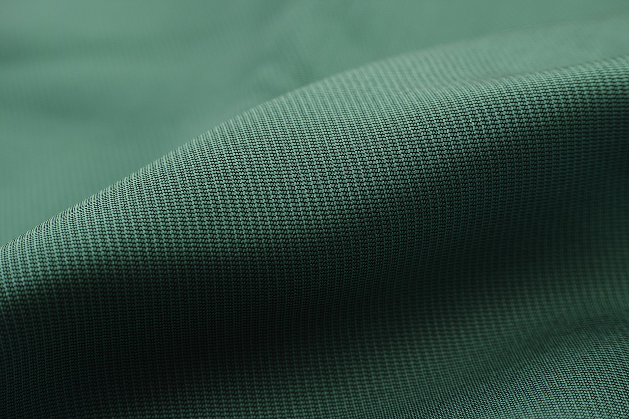 green fabric textile free photo