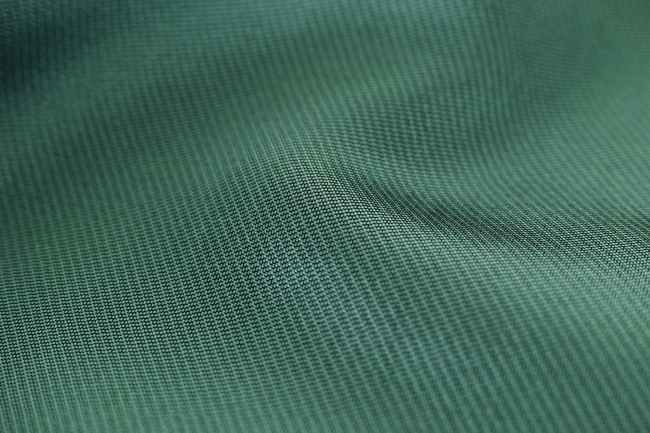 green fabric pattern free photo