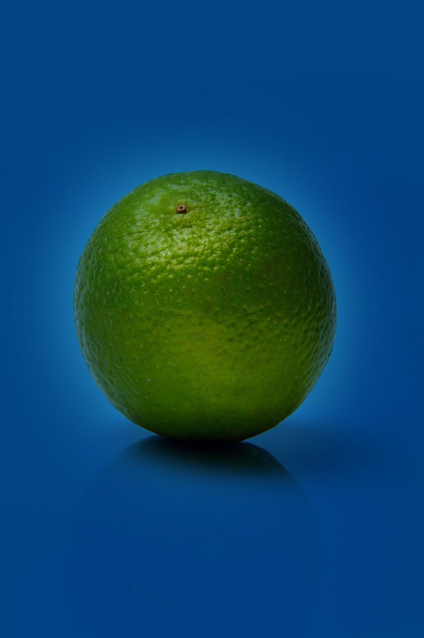 green  lemon  unique free photo