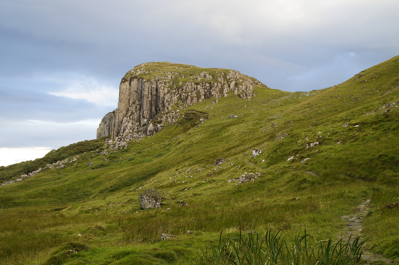 green  scotland  isle of skye free photo