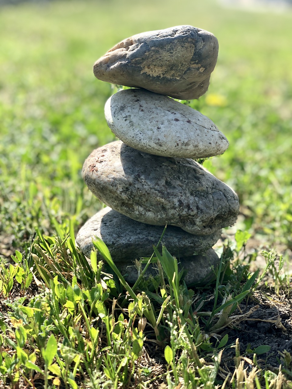 green  stones  nature free photo