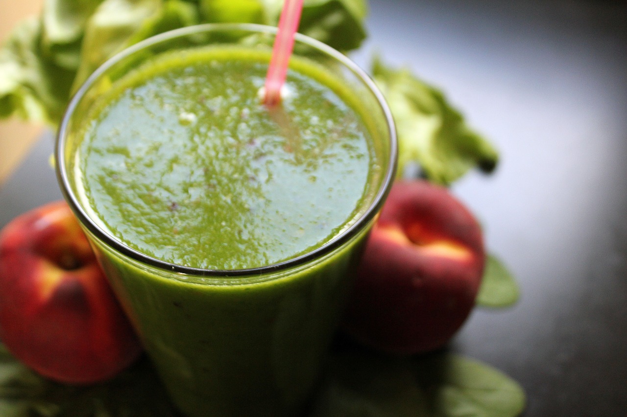 green smoothie spinach free photo
