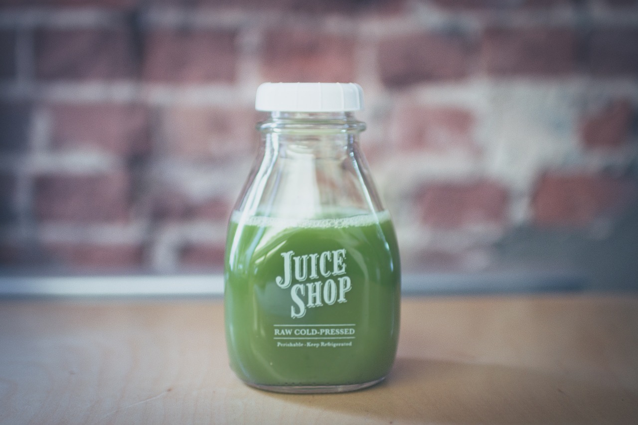 green juice bottle free photo