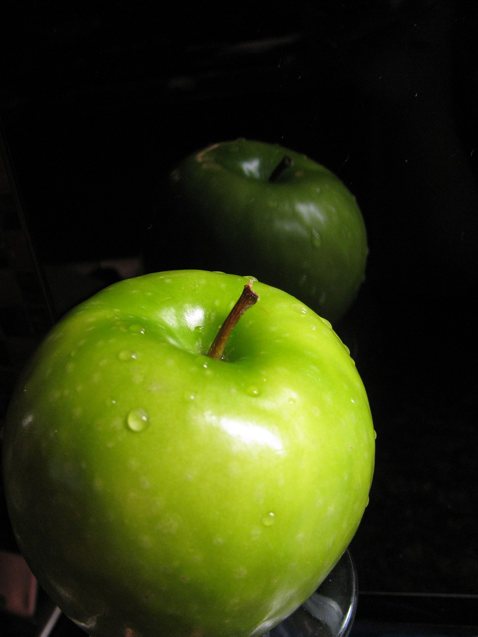 green apple fruit food free photo