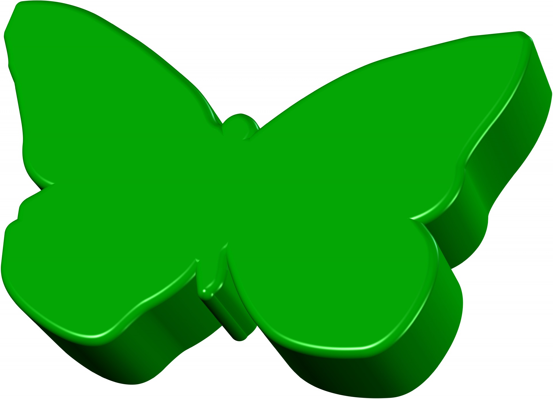 green butterfly silhouette free photo