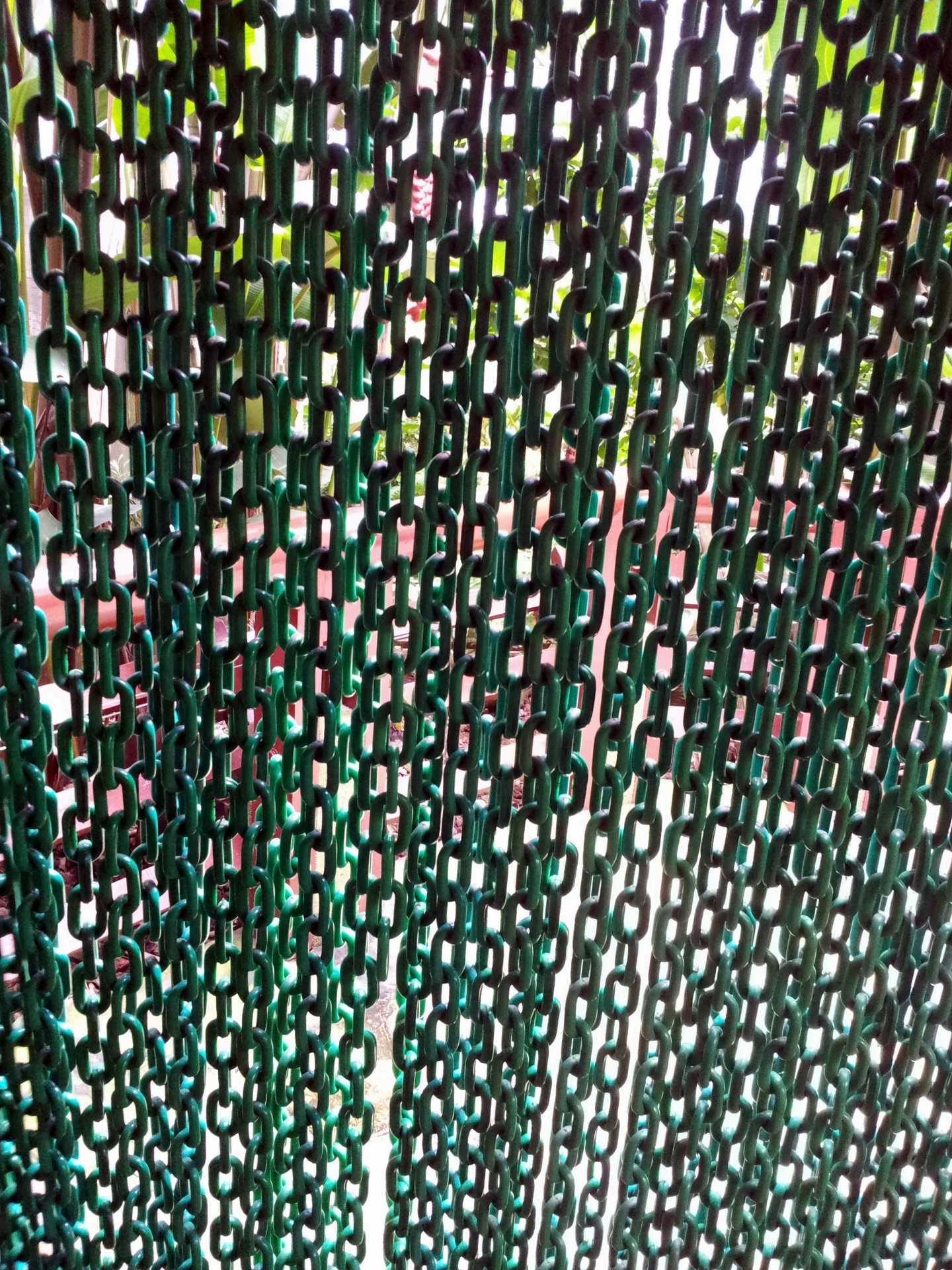 green chain curtain free photo