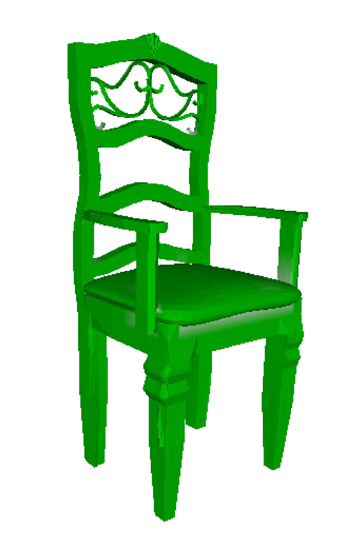 furniture green chair free photo