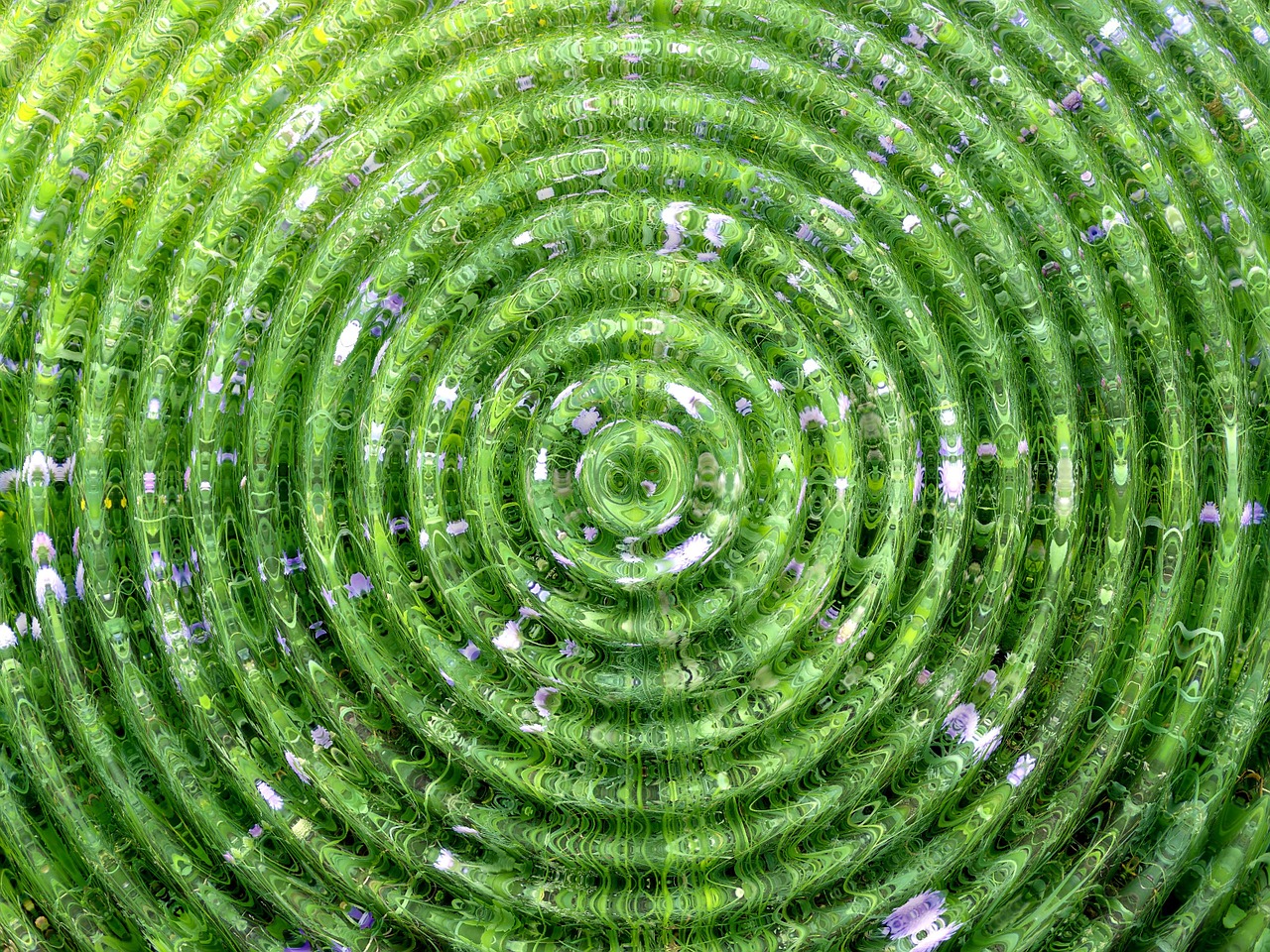 green circles surges fantasy free photo