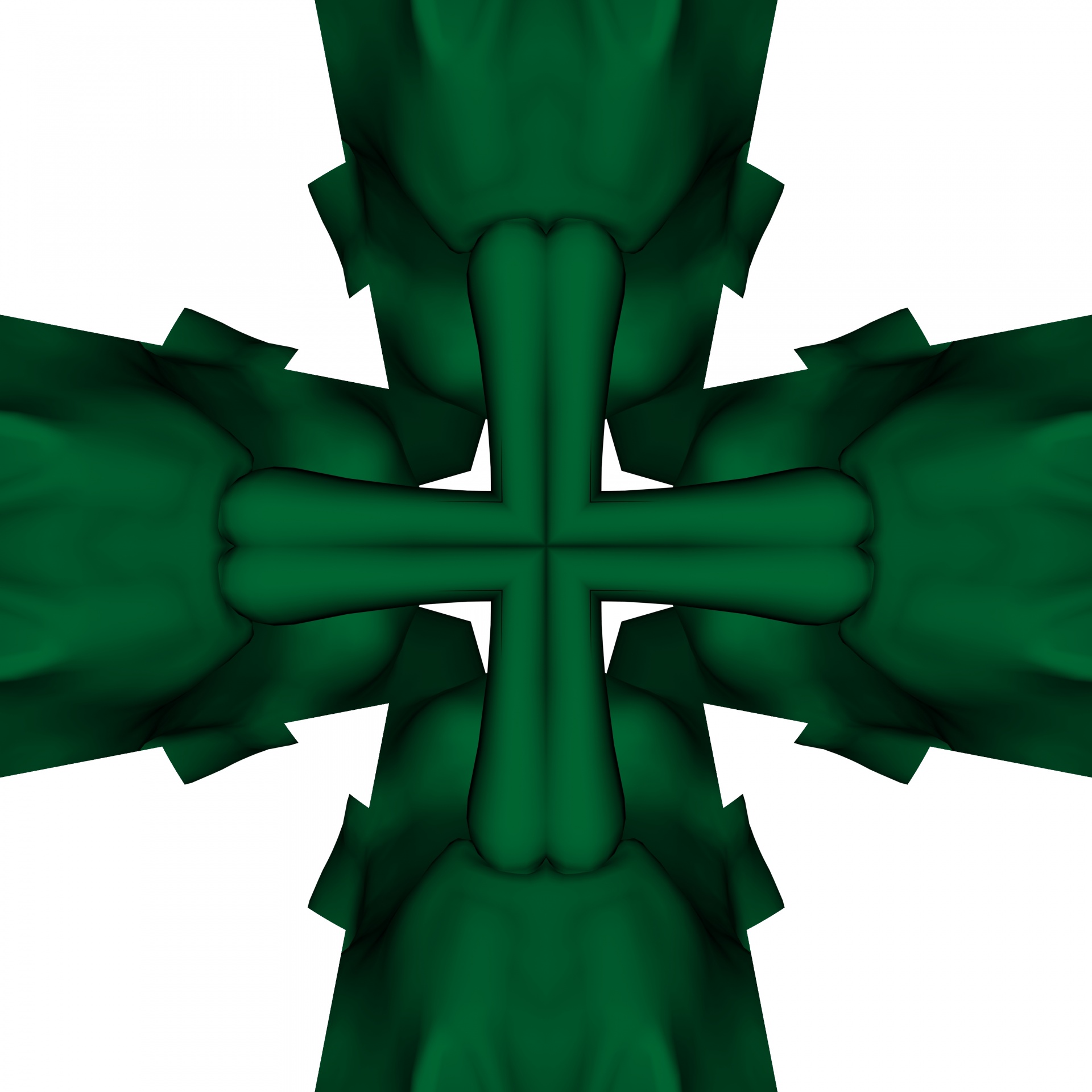 symmetric green celtic free photo