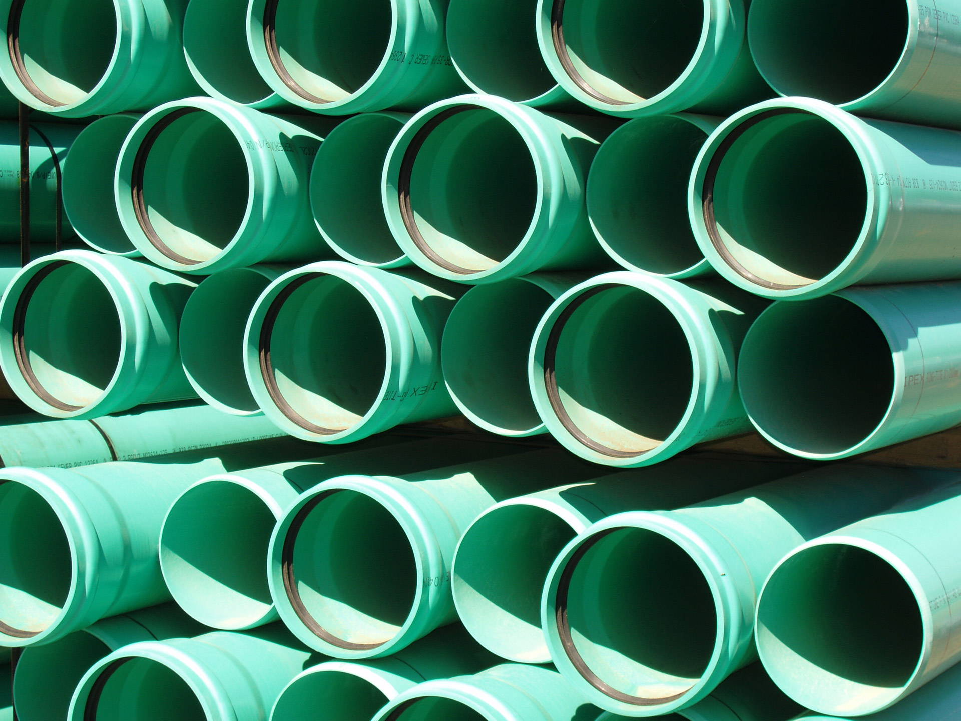 green plastic pipes free photo