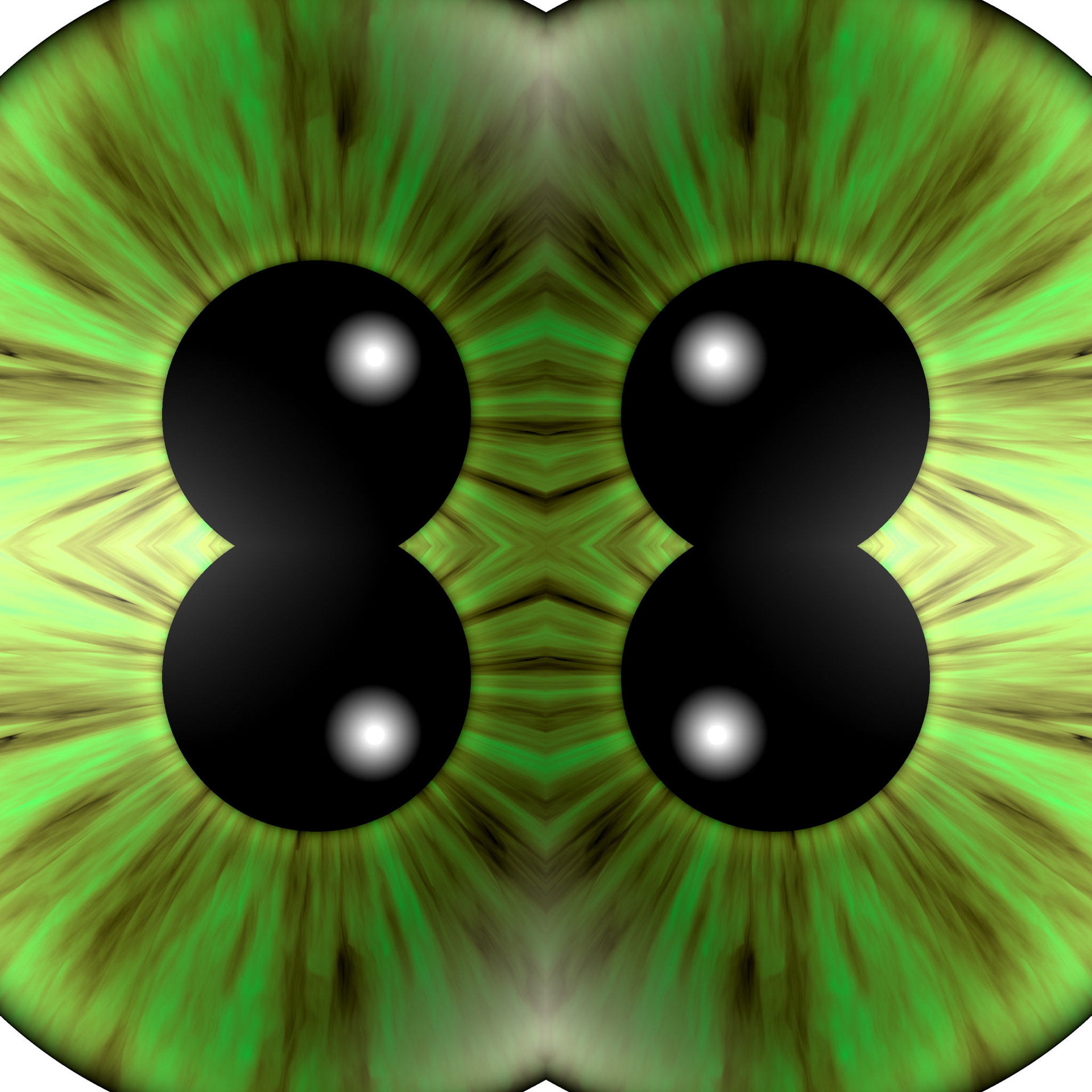 green eye kaleidoscope free photo