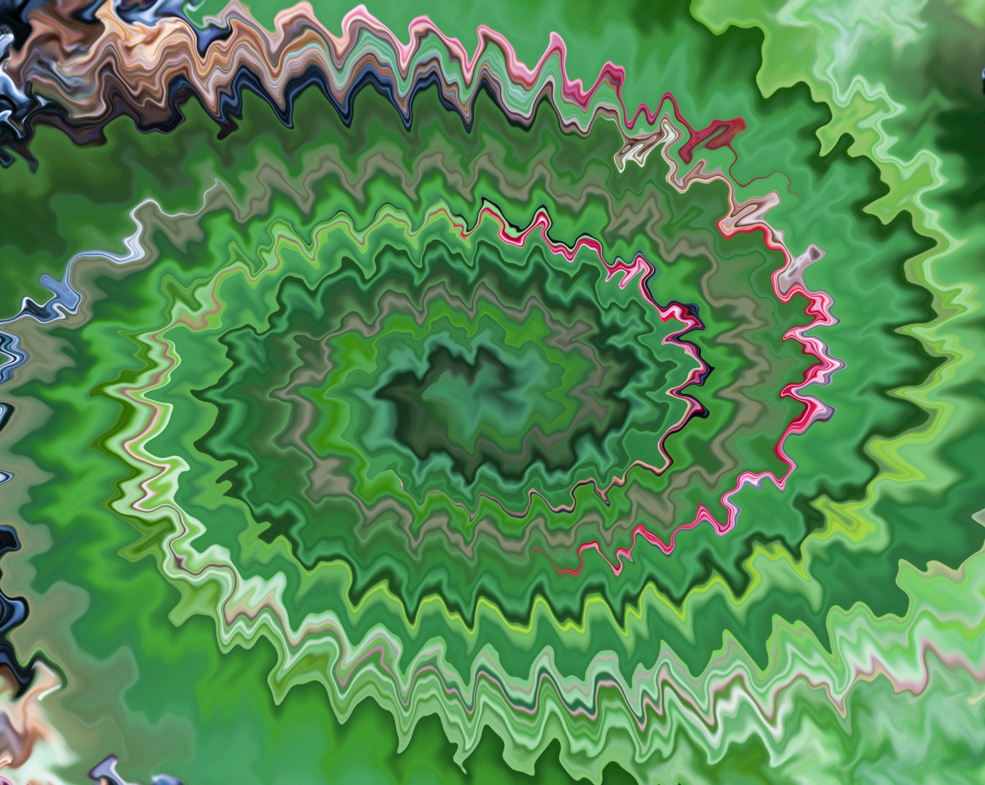 green fractal background free photo